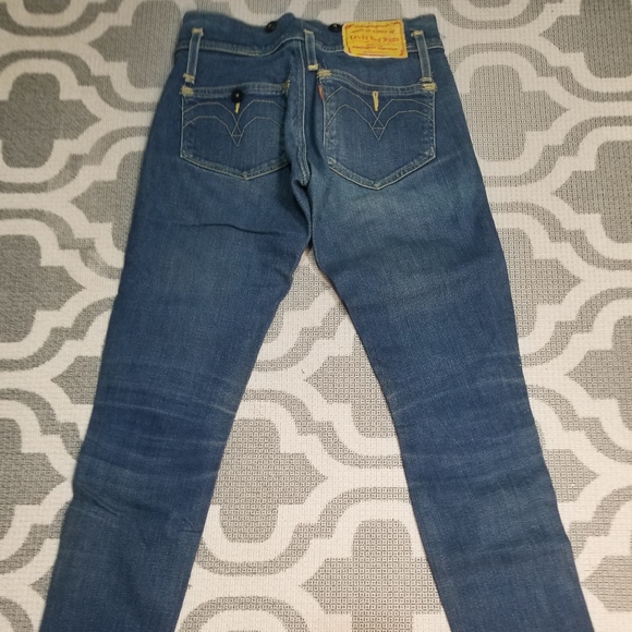 Women Rare VinTagE LEVI'S RED COLLECTION HOLDEN BLUE DENIM JEANS - Picture 7 of 12